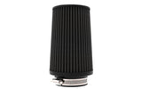 K&N Universal Air Filter (4in. Flange / 6in. Base / 5.25in. Top OD / 9.25in. Height) - RU-3112HBK