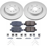 Power Stop 16-18 Cadillac CT6 Rear Z17 Evolution Geomet Coated Brake Kit - CRK7289