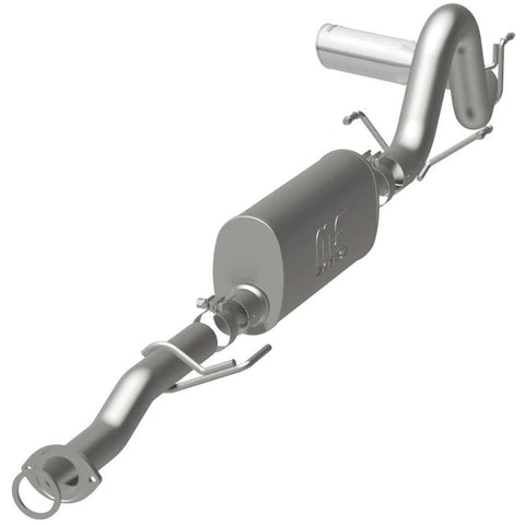 MagnaFlow Cat-Back 2016 Toyota Tacoma 3.5L V6 SS 3in Single Pass Side Exit Rear 4in Tip - 19291