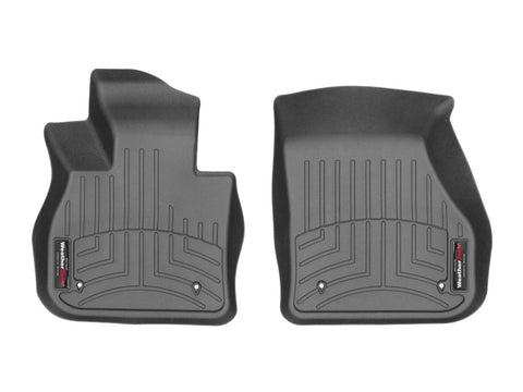 WeatherTech 2017+ Mini Countryman Front FloorLiner - Black (Fits Auto and Manual Trans; FWD and AWD) - 4411781