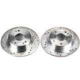 Power Stop 04-08 Acura TSX Rear Evolution Drilled & Slotted Rotors - Pair - JBR964XPR