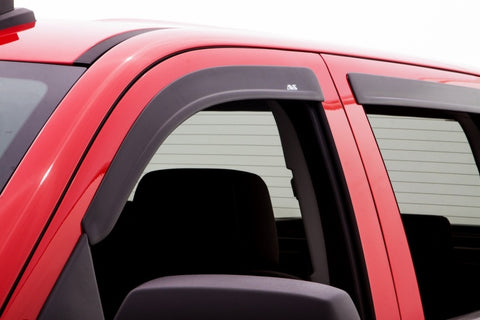 AVS 15-16 GMC Sierra 2500 Ext. Cab Ventvisor & Aeroskin Deflector Combo Kit - Matte Black - 56033085
