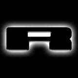 ORACLE Lighting Universal Illuminated LED Letter Badges - Matte Blk Surface Finish - R - 3141-R-001
