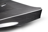 Seibon 15-16 Ford Focus TS-Style Gloss Finish Carbon Fiber Hood - HD16FDFO-TS