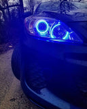 Oracle Mazda 3 10-12 LED Halo Kit - Blue - 2422-002