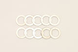 DeatschWerks -4 AN Aluminum Crush Washer (Pack of 10) - 6-02-0301