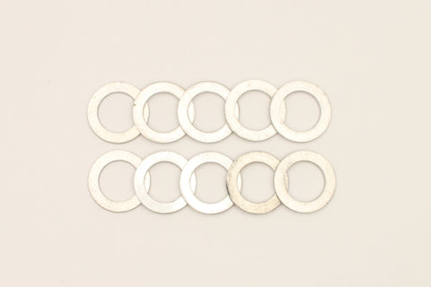 DeatschWerks -4 AN Aluminum Crush Washer (Pack of 10) - 6-02-0301