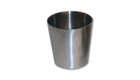 Vibrant 2.5in x 3in T304 Stainless Steel Straight (Concentric) Reducer - 2630