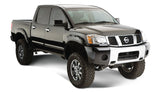 Bushwacker 04-15 Nissan Titan Pocket Style Flares 4pc 67.1/78.9/84/96in - Black - 70907-02