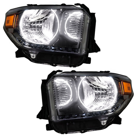 Oracle 14-17 Toyota Tundra SMD HL - Dual Halo Kit - White - 7204-001