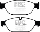 EBC 12+ Audi A6 Quattro 3.0 Supercharged Redstuff Front Brake Pads - DP32086C