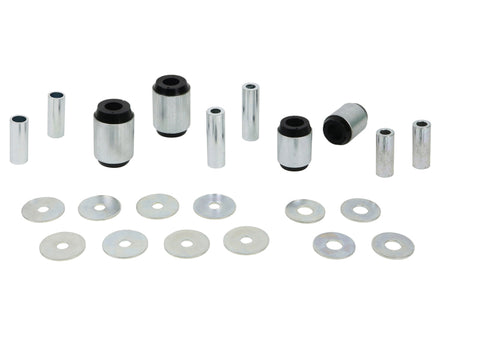 Whiteline Plus 02-09 Lexus GX470 / 06+ Toyota FJ Cruiser Fr C/A - Lwr Inner Front & Rear Bushing Kit - W53312