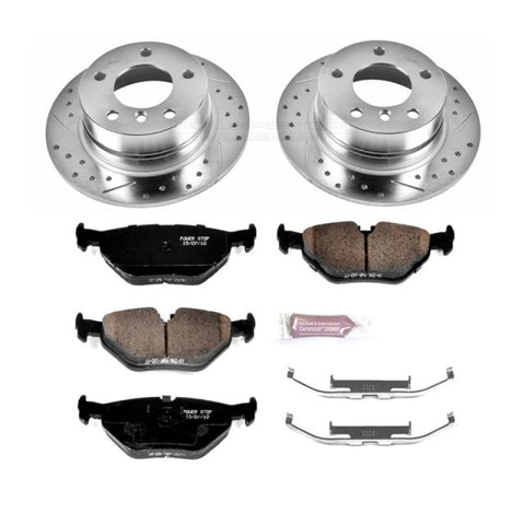 Power Stop 95-99 BMW 318ti Rear Z23 Evolution Sport Brake Kit - K593