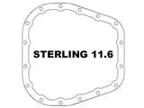 aFe POWER Street Series Rear Diff Cover Raw w/ Machined Fins Ford F-250/350 23-26 (Sterling 11.6) - 46-71490A