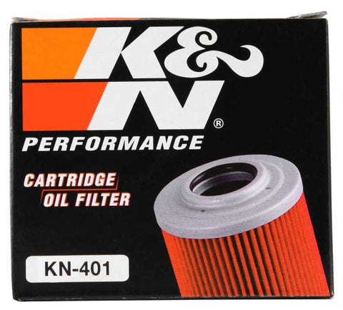 K&N Honda / Kawasaki / Yamaha / Triumph 3in OD x .75ID x 2.210in H Oil Filter - KN-401