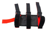 Fishbone Offroad Padded Roll Bar Red Fire Extinguisher Holder - FB55155