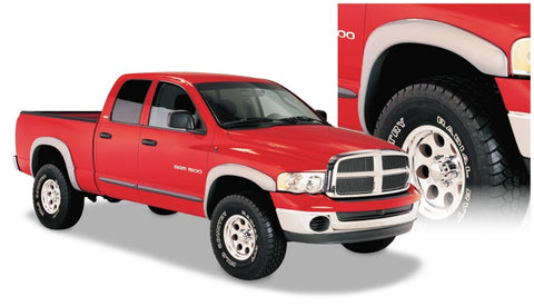 Bushwacker 02-05 Dodge Ram 1500 Fleetside OE Style Flares 4pc 75.9/76.3/97.9in Bed - Black - 50905-02