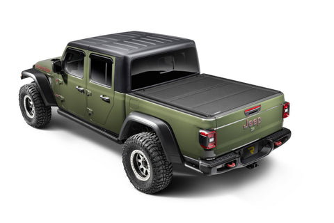 RealTruck 20-24 Jeep Gladiator CC 4dr VoltStep Electric Running Board Kit - Bedliner Coating - 20451687T