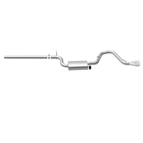 MagnaFlow Sys C/B 2015 Volkswagen Golf 1.8L 2.5in SS Dual Driver Side Exit Polished 3 Tip - 19163