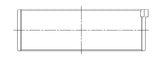ACL Acura/Honda K20A3 / 98+ Honda F23A 0.025mm Oversized High Performance Rod Bearing Set - 4B1906H-.025