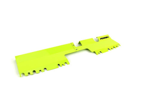 PERRIN 15-21 Subaru WRX/STI Radiator Shroud (With/Without OEM Intake Scoop) - Neon Yellow - PSP-ENG-512NY