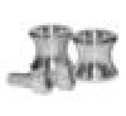 Vortex Racing Swingarm Spools 8mm- Silver - SP526S