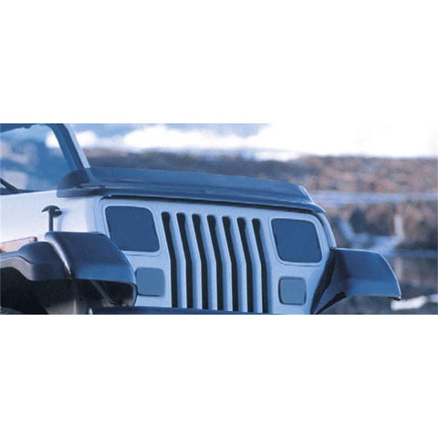 Rugged Ridge Bug Deflector Smoke 87-06 Jeep Wrangler - 11350.01