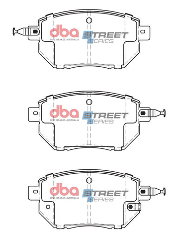 DBA 03-05 Infiniti FX35 (To 10/05) Street Series Front Brake Pads - DB1516SS