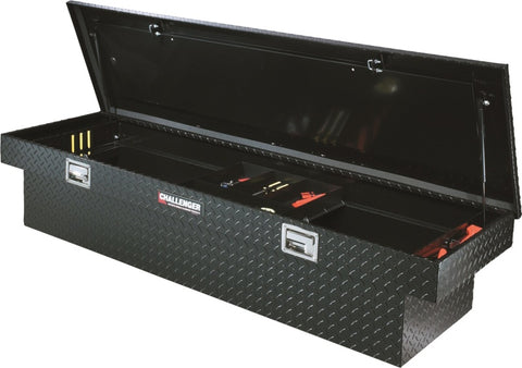 Lund 67-99 Chevy CK Challenger Tool Box - Black - 75400DB