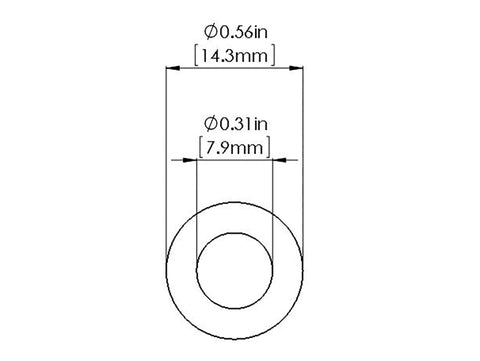 aFe Magnum FORCE Cold Air Intake System Spare Parts Kit (3/16in ID x 36in L) - 59-02008