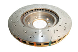 DBA 95-99 BMW M3 E36 Front Drilled & Slotted 4000 Series Rotor - DBA4984XS