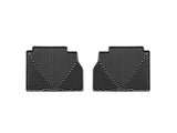 WeatherTech 07+ Toyota Tundra Rear Rubber Mats - Black - W140