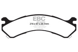 EBC 01-05 Chevrolet Silverado 3500 (2WD) Greenstuff Rear Brake Pads - DP61663