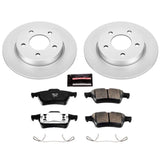 Power Stop 04-05 Mazda 3 Rear Z17 Evolution Geomet Coated Brake Kit - CRK124