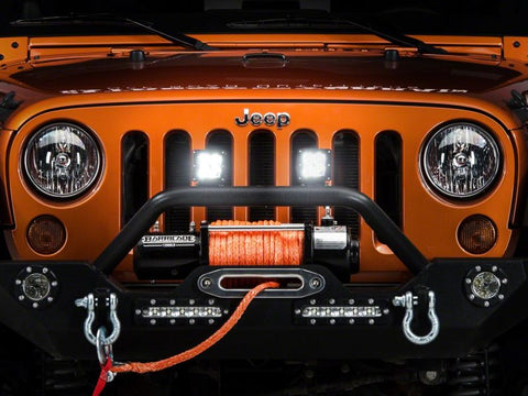 Raxiom 3-In Square LED Light Universal (Some Adaptation May Be Required) - J100991