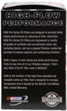 K&N Oil Filter for Ford/Lincoln/Mercury/Mazda/Chrysler/Dodge/Jeep/Jaguar 3in OD x 5.063in H - PS-2009