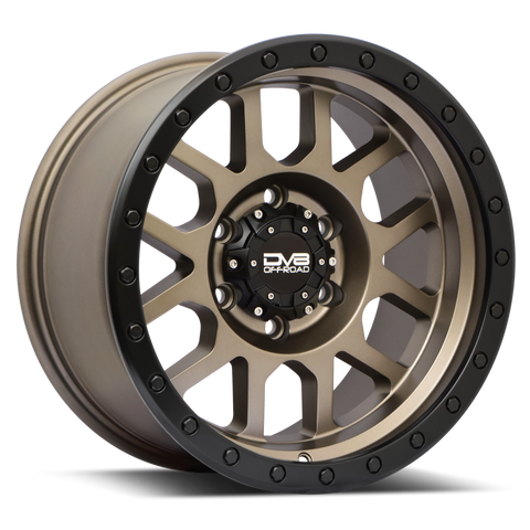 DV8 Offroad 883 Aluminum Beadlock Wheels 17x9 6x139.7 +0mm Matte Bronze - 883A-7908300
