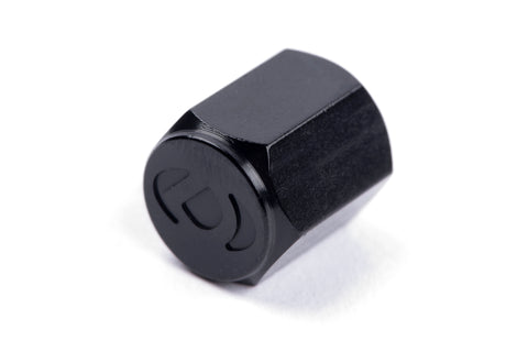 Dinan Valve Stem Caps - Black (Set of 4) - D757-0007