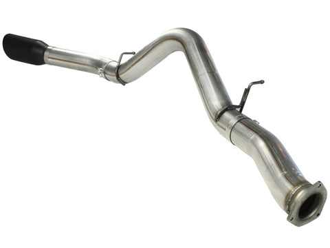 aFe MACHForce XP Exhaust 5in DPF-Black, GM Diesel Trucks 07.5-10 V8-6.6L 9(td) LMM - 49-44040-B