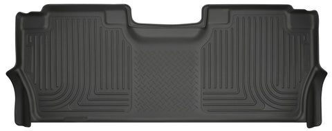 Husky Liners 21-23 Ford F-150 CC SC / 2017 Ford SD CC WeatherBeater Rear Floor Liners - Black - 14401