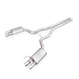 Stainless Works 2015+ Ford Shelby GT350 Redline Factory Connect H-Pipe Catback Exhaust w/Valves - GT350CBHFCR