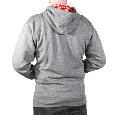 Cobb Grey Zippered Hoodie - Size Small - CO-LINERHOODIE-GRY-SM