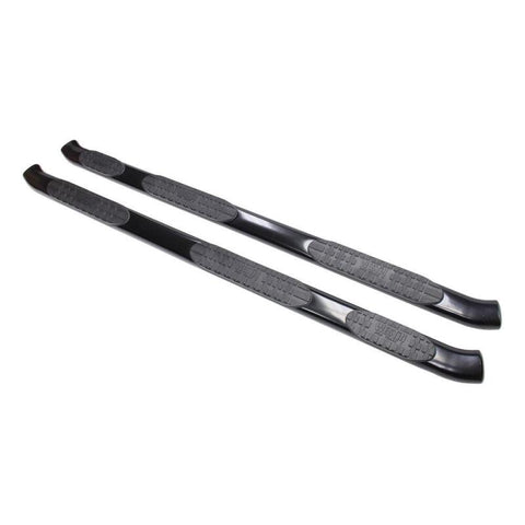Westin 07-13 Chevy Silv 1500 Extended Cab (8 ft Bed) PRO TRAXX 5 WTW Oval Nerf Step Bars - Blk - 21-534605