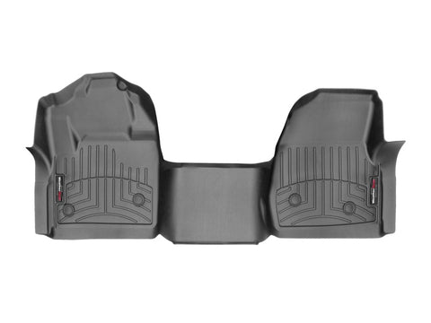 WeatherTech 2017+ Ford F-250/350/450/550 Front FloorLiner (Vinyl Floor/Regular Cab/Bench Seat) - Bk - 4410281V