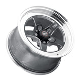 Weld S71 15x14.33 / 5x4.5 BP / 6.5in. BS Black Wheel (Medium Pad) - Non-Beadlock - 71MB-514A65A