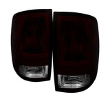 xTune Dodge Ram 1500 09-15 OEM Style Tail Lights Dark Red ALT-JH-DR09-OE-RSM - 9033186