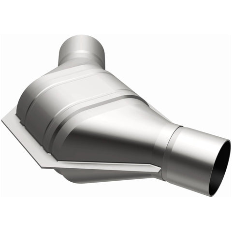 MagnaFlow Universal Catalytic Converter 2.25 inch Angled O/O PC2 Front - 337085