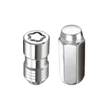 McGard 8 Lug Hex Install Kit w/Locks (Cone Seat Nut) M14X1.5 / 22mm Hex / 1.635in. Length - Chrome - 84825