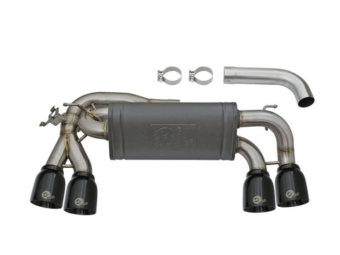 aFe MACHForce XP 3in - 2 1/2in Axle Back 304SS Exhaust w/ Black Tips 16-17 BMW M2 (f87) - 49-36333-B