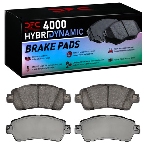 DFC 16-25 Toyota Yaris Ia Front 4000 Hybridynamic Brake Pads - 4000-1852-00